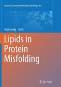 Gursky |  Lipids in Protein Misfolding | Buch |  Sack Fachmedien