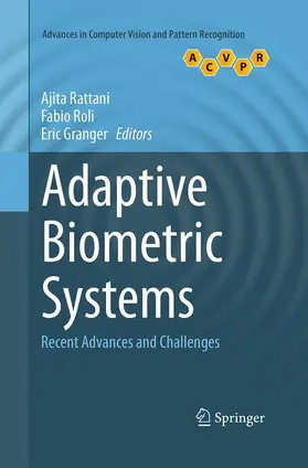 Rattani / Granger / Roli |  Adaptive Biometric Systems | Buch |  Sack Fachmedien