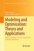 Terlaky / Defourny |  Modeling and Optimization: Theory and Applications | Buch |  Sack Fachmedien