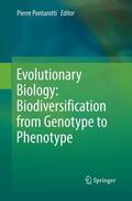 Pontarotti |  Evolutionary Biology: Biodiversification from  Genotype to Phenotype | Buch |  Sack Fachmedien