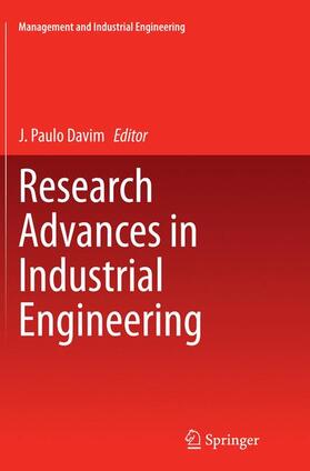 Davim | Research Advances in Industrial Engineering | Buch | 978-3-319-37490-1 | sack.de
