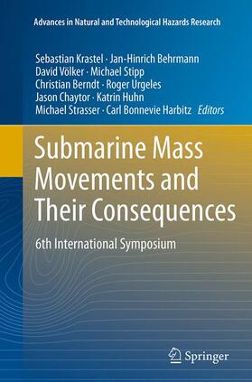 Krastel / Berndt / Behrmann | Submarine Mass Movements and Their Consequences | Buch | sack.de