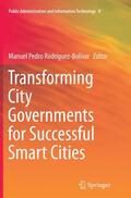 Rodríguez-Bolívar |  Transforming City Governments for Successful Smart Cities | Buch |  Sack Fachmedien