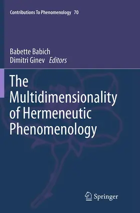 Babich / Ginev |  The Multidimensionality of Hermeneutic Phenomenology | Buch |  Sack Fachmedien