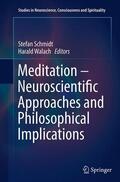 Walach / Schmidt |  Meditation ¿ Neuroscientific Approaches and Philosophical Implications | Buch |  Sack Fachmedien