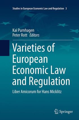 Rott / Purnhagen | Varieties of European Economic Law and Regulation | Buch | 978-3-319-37792-6 | sack.de
