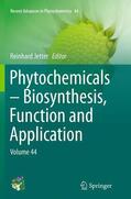 Jetter |  Phytochemicals ¿ Biosynthesis, Function and Application | Buch |  Sack Fachmedien
