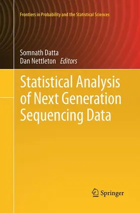 Nettleton / Datta |  Statistical Analysis of Next Generation Sequencing Data | Buch |  Sack Fachmedien