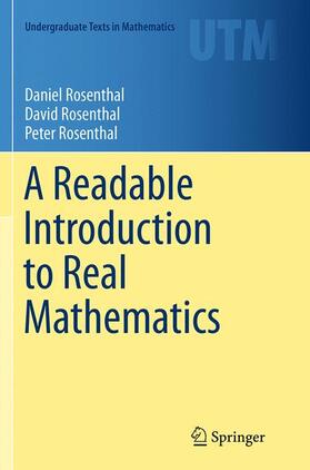 Rosenthal | A Readable Introduction to Real Mathematics | Buch | sack.de