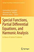 Georgakis / Urbina / Stokolos |  Special Functions, Partial Differential Equations, and Harmonic Analysis | Buch |  Sack Fachmedien
