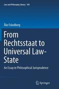 Frändberg |  From Rechtsstaat to Universal Law-State | Buch |  Sack Fachmedien