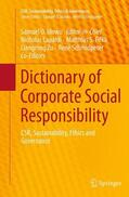 Idowu / Capaldi / Schmidpeter |  Dictionary of Corporate Social Responsibility | Buch |  Sack Fachmedien