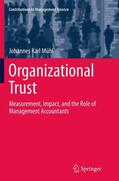 Mühl |  Organizational Trust | Buch |  Sack Fachmedien
