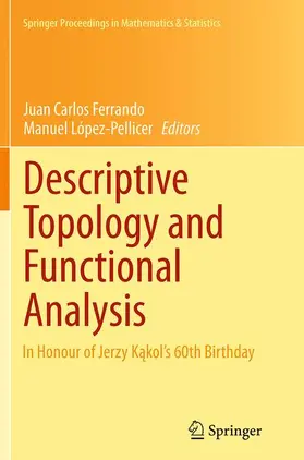 López-Pellicer / Ferrando |  Descriptive Topology and Functional Analysis | Buch |  Sack Fachmedien