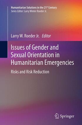 Roeder |  Issues of Gender and Sexual Orientation in Humanitarian Emergencies | Buch |  Sack Fachmedien