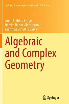 Frühbis-Krüger / Schütt / Kloosterman |  Algebraic and Complex Geometry | Buch |  Sack Fachmedien