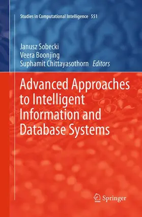 Sobecki / Chittayasothorn / Boonjing |  Advanced Approaches to Intelligent Information and Database Systems | Buch |  Sack Fachmedien