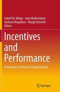 Welpe / Osterloh / Wollersheim |  Incentives and Performance | Buch |  Sack Fachmedien