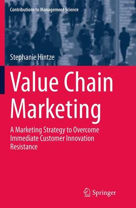 Hintze |  Value Chain Marketing | Buch |  Sack Fachmedien
