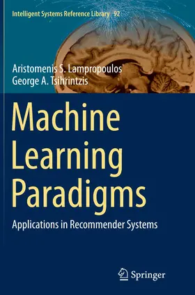Lampropoulos / Tsihrintzis |  Machine Learning Paradigms | Buch |  Sack Fachmedien