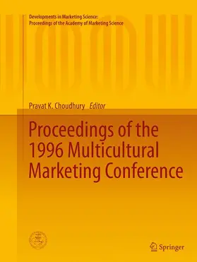 Choudhury |  Proceedings of the 1996 Multicultural Marketing Conference | Buch |  Sack Fachmedien