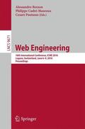 Bozzon / Pautasso / Cudré-Mauroux |  Web Engineering | Buch |  Sack Fachmedien