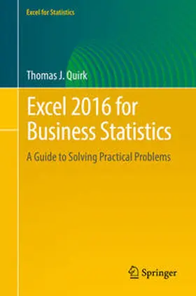 Quirk |  Excel 2016 for Business Statistics | eBook | Sack Fachmedien