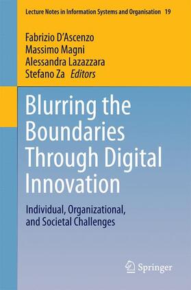 D'Ascenzo / Za / Magni |  Blurring the Boundaries Through Digital Innovation | Buch |  Sack Fachmedien