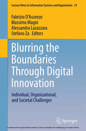D'Ascenzo / Magni / Lazazzara | Blurring the Boundaries Through Digital Innovation | E-Book | sack.de