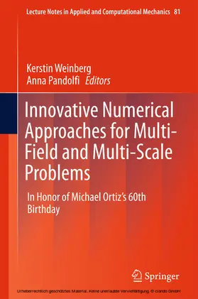 Weinberg / Pandolfi | Innovative Numerical Approaches for Multi-Field and Multi-Scale Problems | E-Book | sack.de