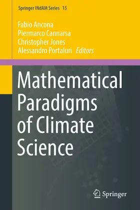 Ancona / Cannarsa / Jones |  Mathematical Paradigms of Climate Science | eBook | Sack Fachmedien