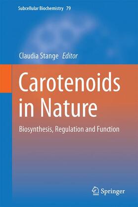 Stange | Carotenoids in Nature | Buch | 978-3-319-39124-3 | sack.de