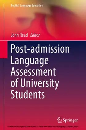 Read | Post-admission Language Assessment of University Students | E-Book | www.sack.de