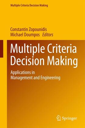 Doumpos / Zopounidis | Multiple Criteria Decision Making | Buch | 978-3-319-39290-5 | sack.de