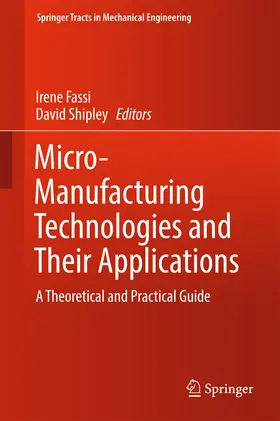 Fassi / Shipley |  Micro-Manufacturing Technologies and Their Applications | eBook | Sack Fachmedien