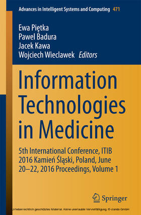 Pietka / Badura / Kawa | Information Technologies in Medicine | E-Book | sack.de