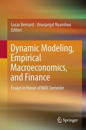 Nyambuu / Bernard |  Dynamic Modeling, Empirical Macroeconomics, and Finance | Buch |  Sack Fachmedien