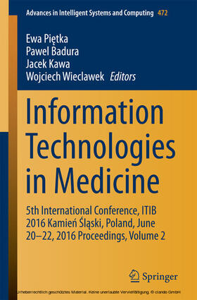 Pietka / Badura / Kawa | Information Technologies in Medicine | E-Book | sack.de