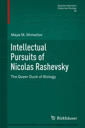 Shmailov | Intellectual Pursuits of Nicolas Rashevsky | E-Book | sack.de
