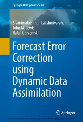 Lakshmivarahan / Lewis / Jabrzemski | Forecast Error Correction using Dynamic Data Assimilation | E-Book | www.sack.de
