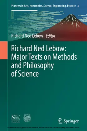 Lebow |  Richard Ned Lebow: Major Texts on Methods and Philosophy of Science | eBook | Sack Fachmedien