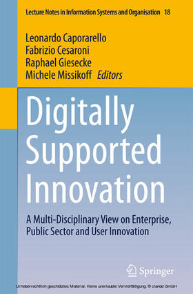 Caporarello / Cesaroni / Missikoff | Digitally Supported Innovation | E-Book | sack.de