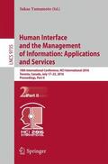 Yamamoto |  Human Interface and the Management of Information: Applications and Services | Buch |  Sack Fachmedien