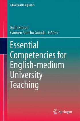 Sancho Guinda / Breeze | Essential Competencies for English-medium University Teaching | Buch | 978-3-319-40954-2 | sack.de