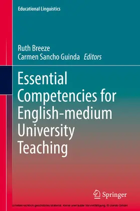 Breeze / Sancho Guinda | Essential Competencies for English-medium University Teaching | E-Book | www.sack.de
