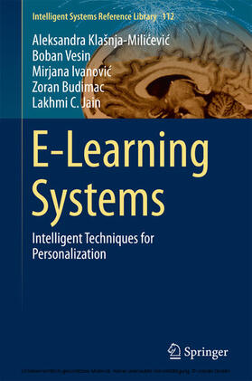 Klašnja-Milicevic / Vesin / Ivanovic | E-Learning Systems | E-Book | sack.de