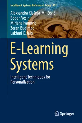 Klašnja-Milicevic / Klasnja-Milicevic / Vesin | E-Learning Systems | E-Book | sack.de