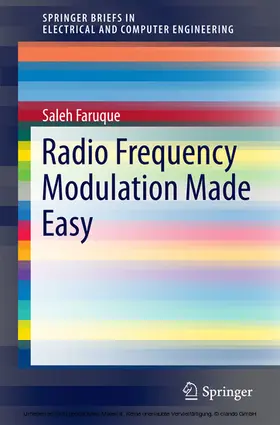 Faruque |  Radio Frequency Modulation Made Easy | eBook | Sack Fachmedien