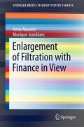 Aksamit / Jeanblanc |  Enlargement of Filtration with Finance in View | eBook | Sack Fachmedien
