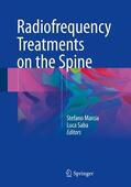 Saba / Marcia |  Radiofrequency Treatments on the Spine | Buch |  Sack Fachmedien